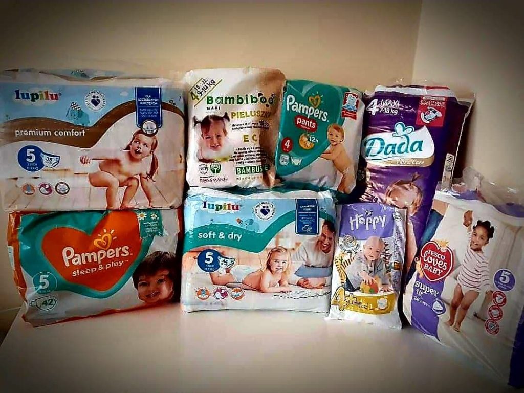 rodzaje pieluch pampers