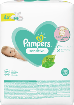 rosmman chusteczki pampers sensitive