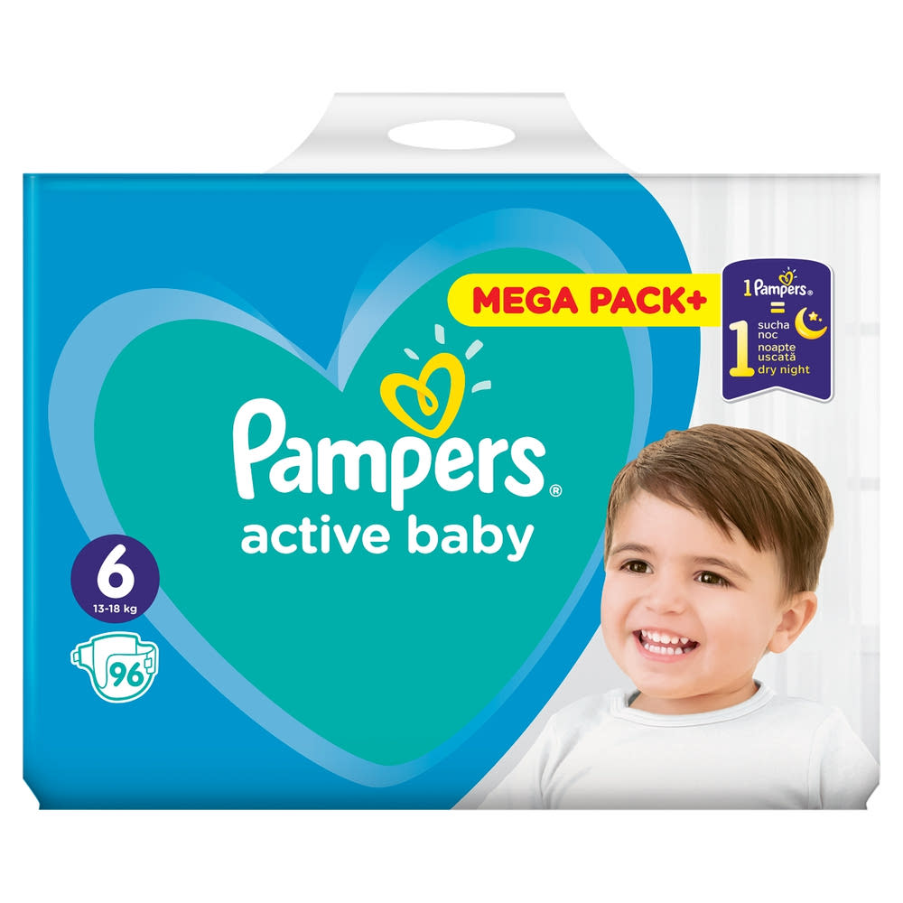 rossman pampers active baby-dry 6