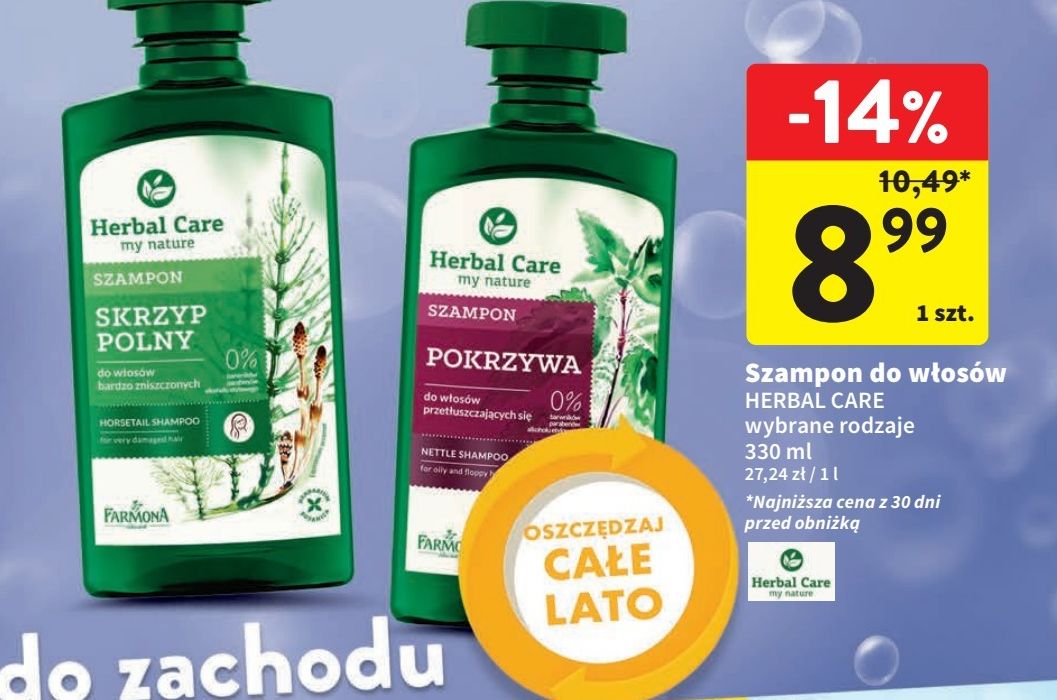 rossmann herbal care pokrzywa szampon
