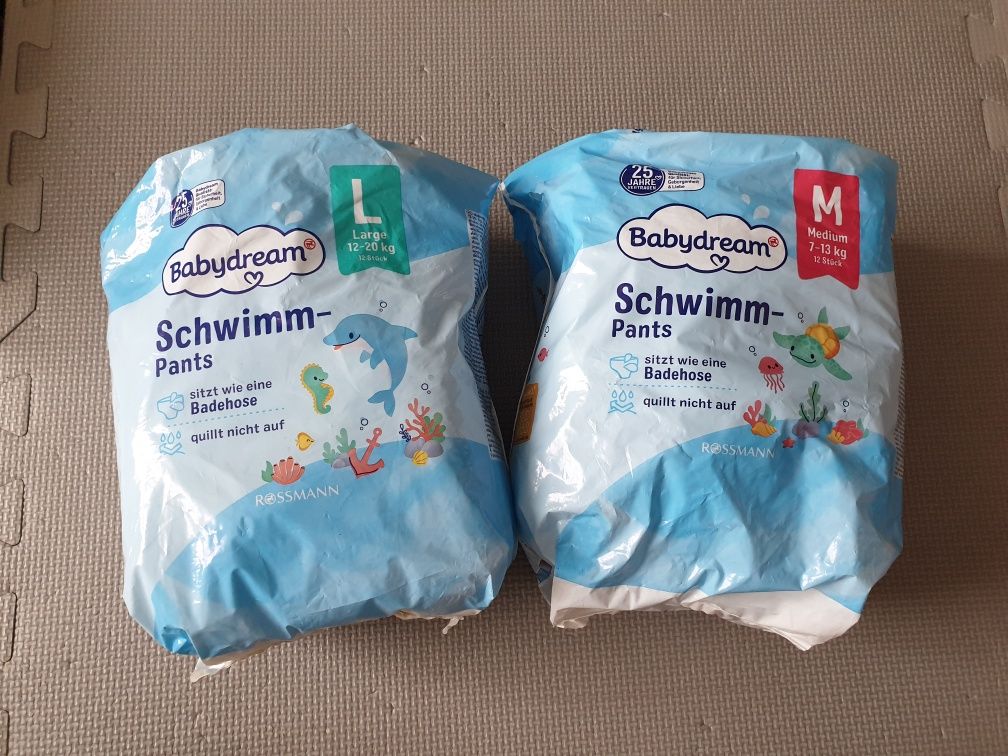 rossmann pieluchy na basen