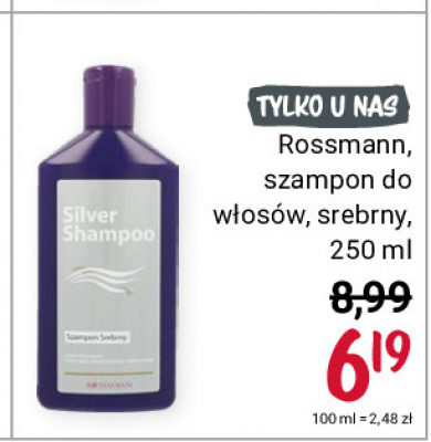 rossmann szampon do włosów srebrny 250 ml