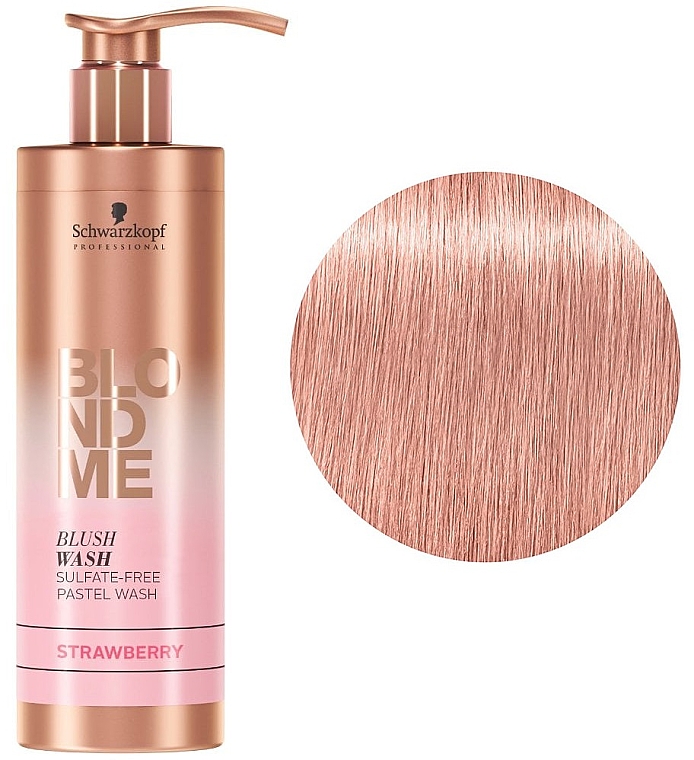 schwarzkopf blondme strawberry szampon