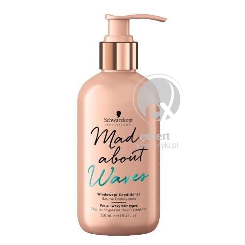 schwarzkopf mad about waves conditioner odżywka do włosów 250ml