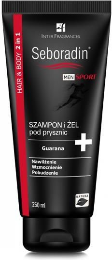 seboradin men sport szampon i żel pod prysznic 250 ml