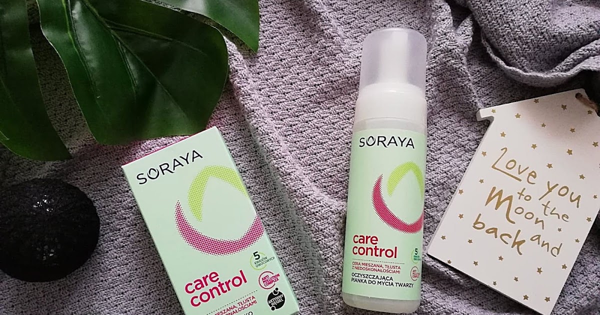 soraya care control pianka do mycia twarzy