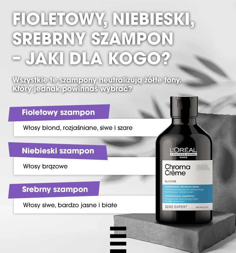 srebrny czy fioletowy szampon