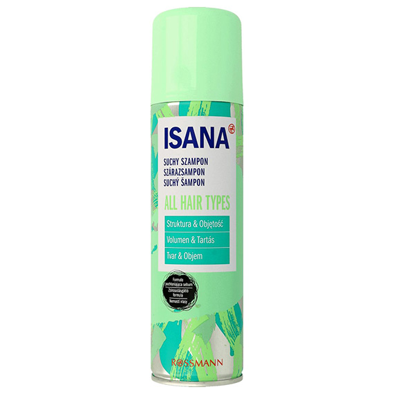 suchy szampon isana volume