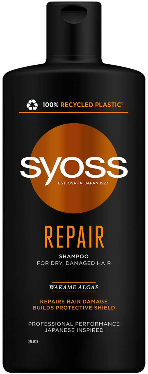 syoss repair szampon skład