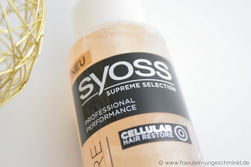 syoss supreme selection restore essential wonder 10 odżywka do włosów