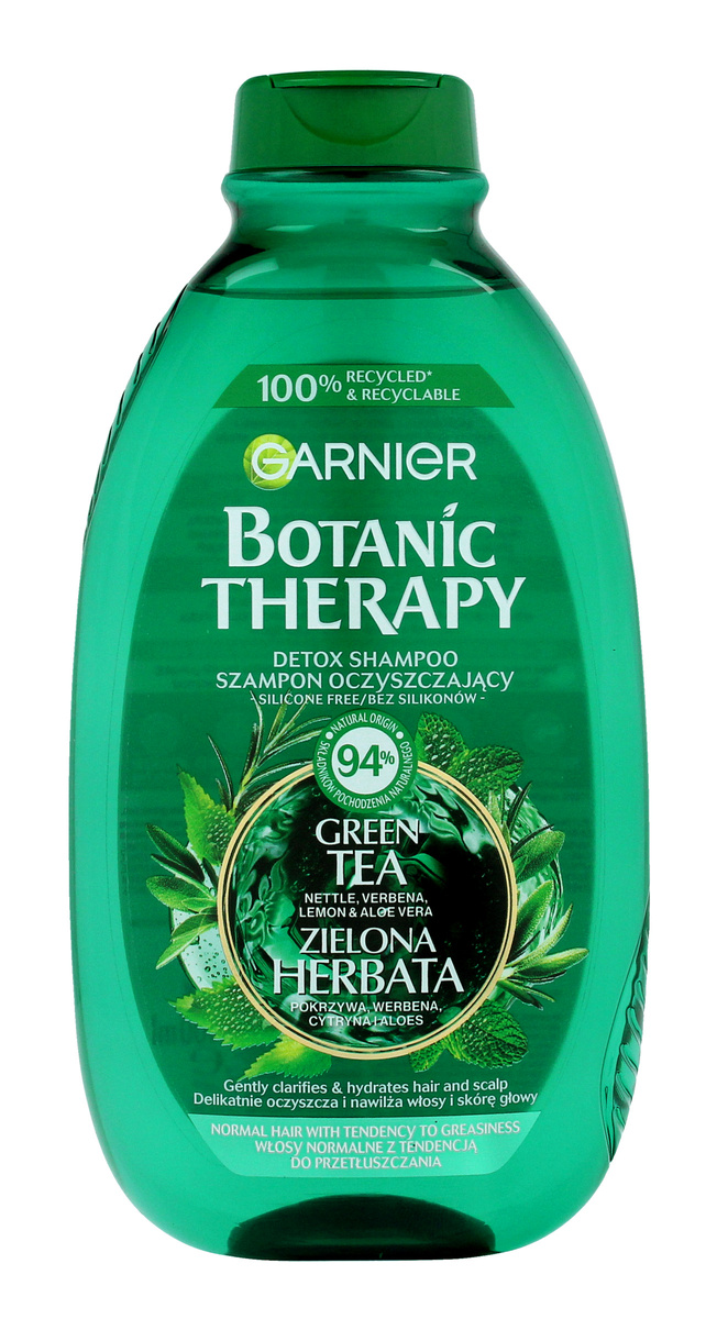 szampon botanic therapy zielona herbata
