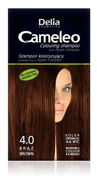 szampon do brązowych włosów delia