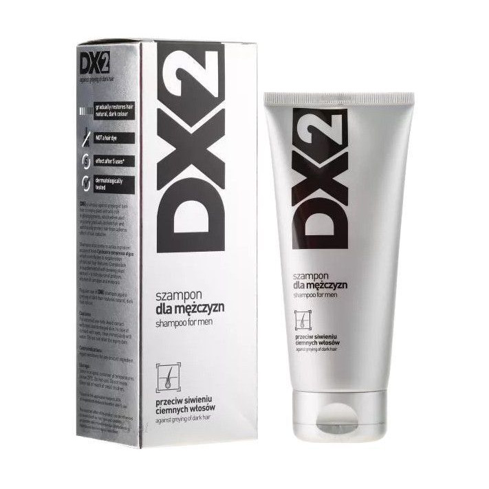 szampon do siwych włosów dx2