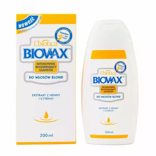 szampon do wlosow blad biovax