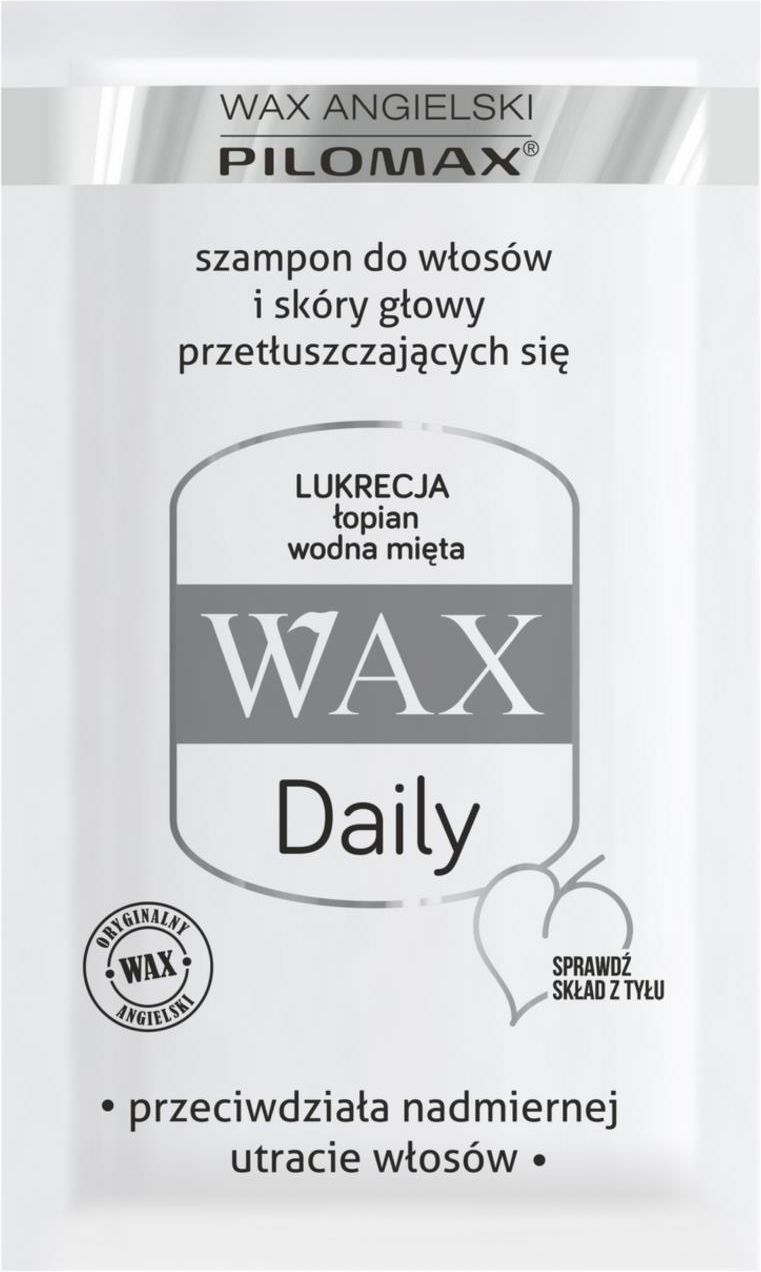 szampon do włosów przetłuszczających się wax