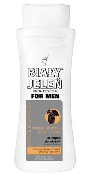 szampon do włosów wzmacniający i przeciwłupieżowy dla mężczyzn