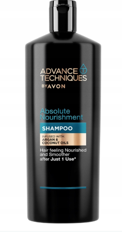 szampon do włosów z odzywka i olejkiem arganowym avon