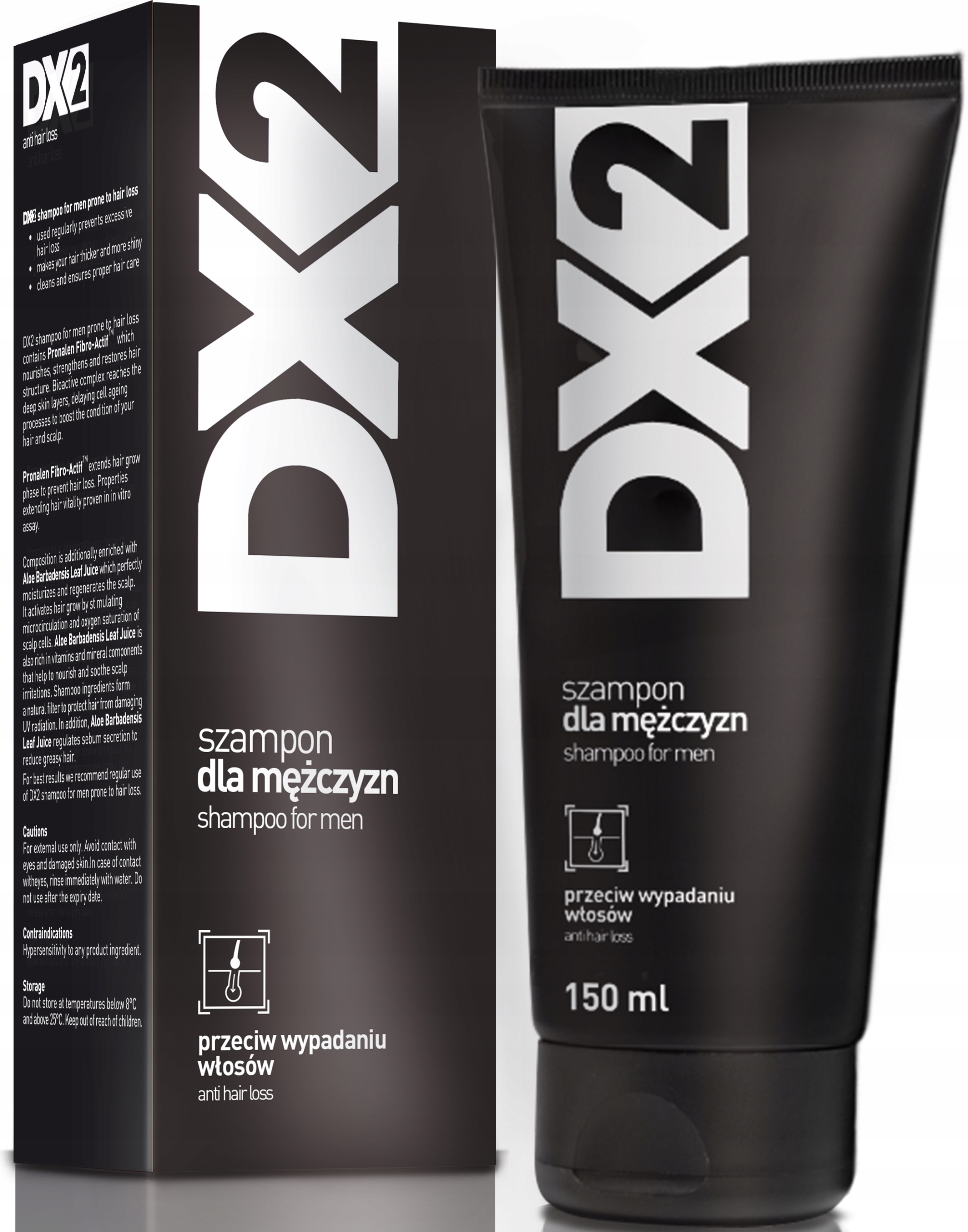 szampon dx2 do siwiejących włosów