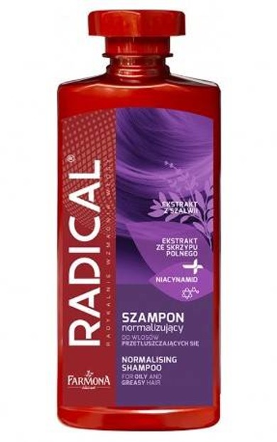 szampon farmona radical do włosów tłustych