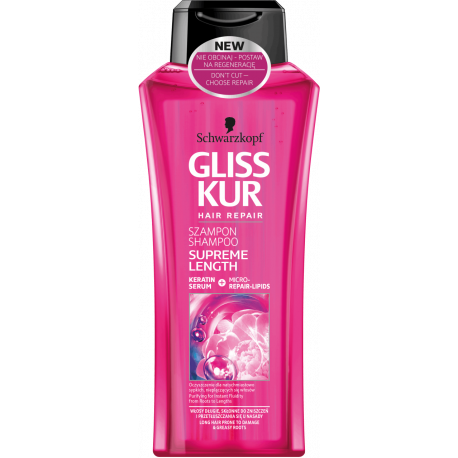 szampon gliss kur supreme length