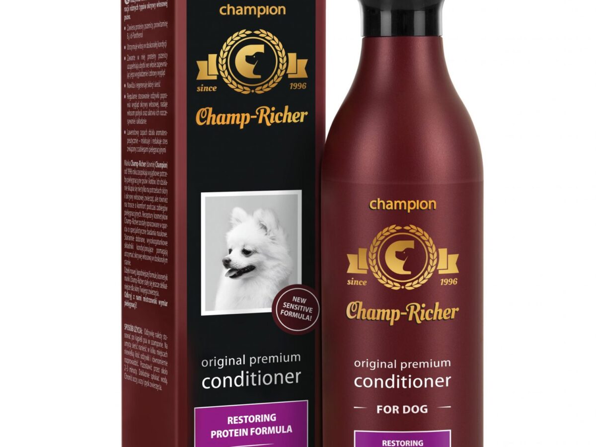 szampon i odrzywka dla psa champion