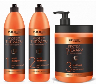 szampon i odżywka po keratynowym prostowaniu włosów prosalon