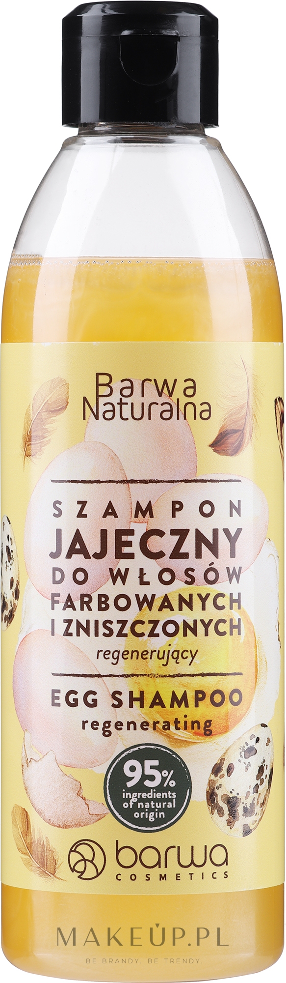 szampon jajeczny z kompleksem witamin barwa naturalna opnie