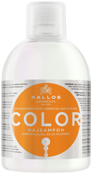 szampon kallos color skład
