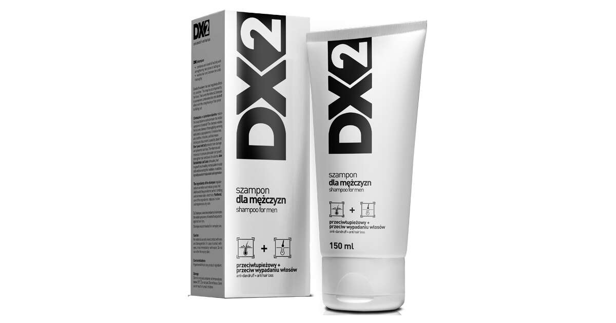 szampon na porost włosów dx2