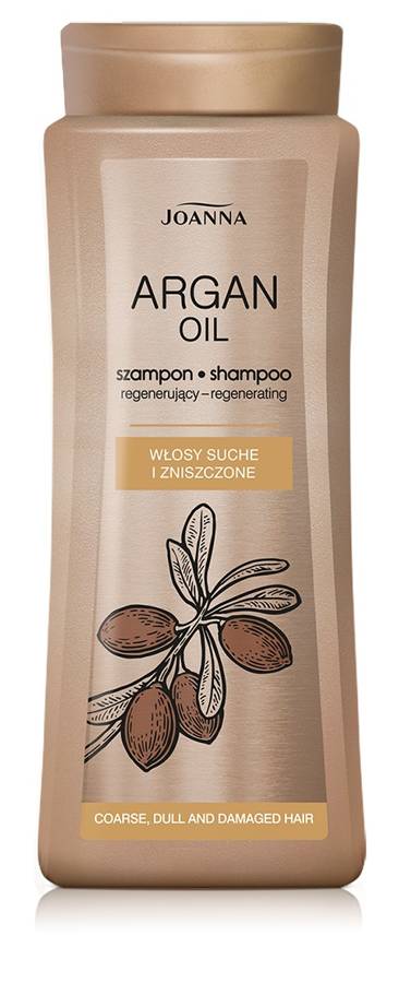 szampon nawilżający i połysk z olejkiem arganowym
