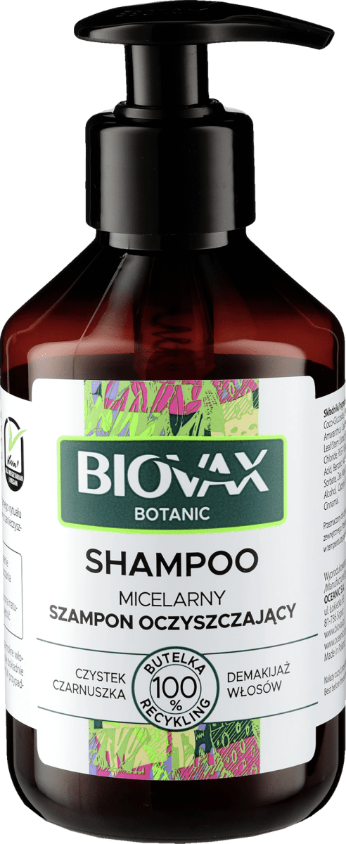 szampon oczyszczający biovax