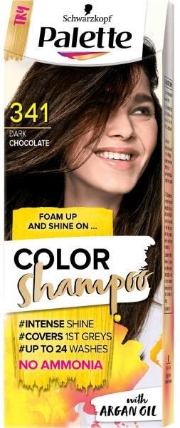 szampon palette ciemna czekolada