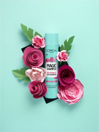 szampon suchy loreal magic rose