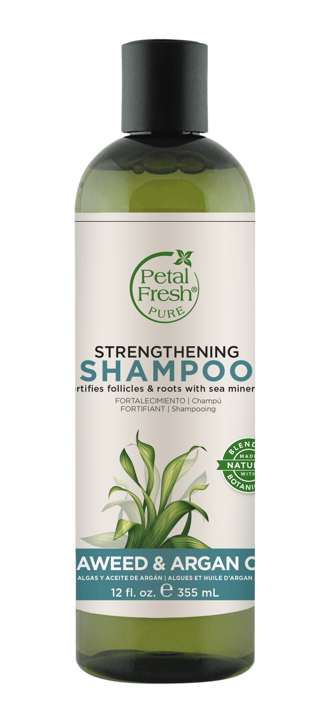 szampon wzmacniający włosy seaweed & argan oil