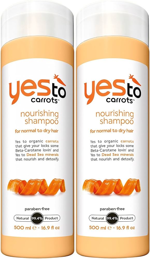 szampon yes to carrots nourishing shampoo