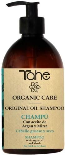 tahe organic care szampon do włosów grubych i suchych