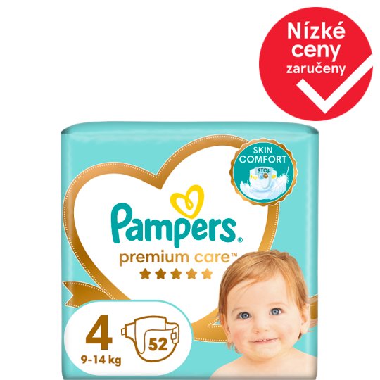 tesco pampers premium care 4