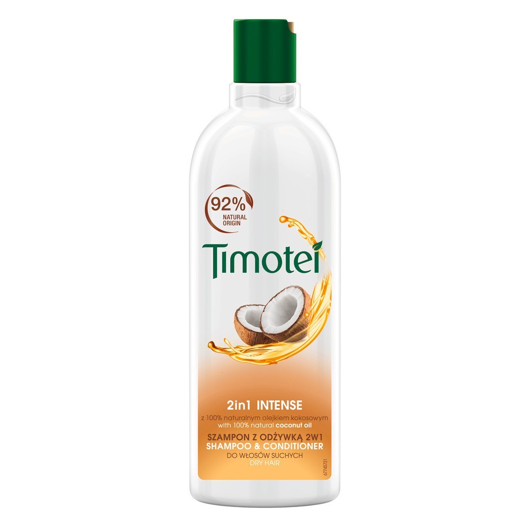 timotei intensywna odbudowa szampon do włosów 400ml