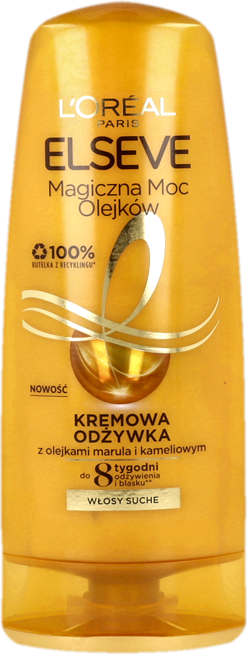 żółta odżywka do włosów loreal