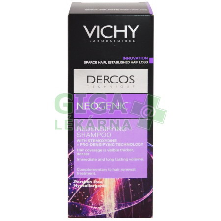 vichy dercos neogenic szampon 200ml gratis