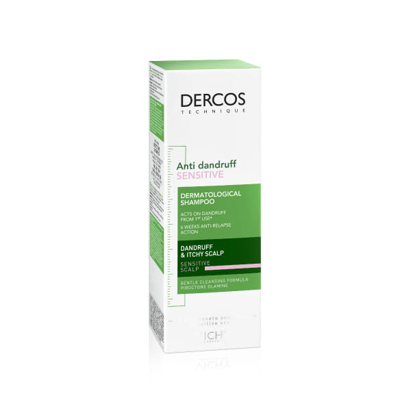 vichy dercos sensitive szampon przeciwłupieżowy do skóry wrażliwej 200 ml