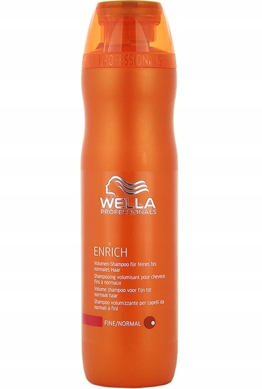 wella enrich szampon nawilżający cienkie