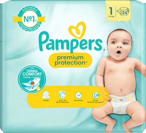 windel pampers prwmium