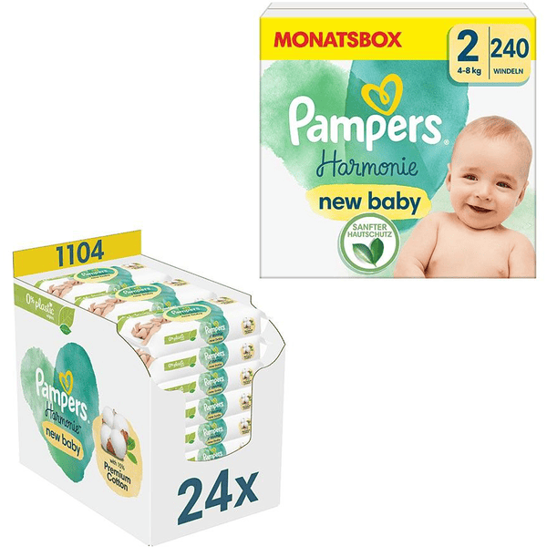 zestaw pampers