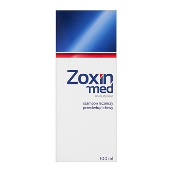 zoxin-med 20 mg ml szampon leczniczy przeciwłupieżowy 100ml